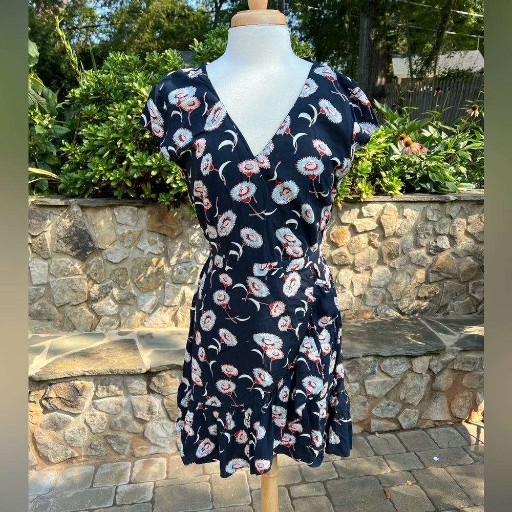 JCrew mercantile mini floral dress. sz 8